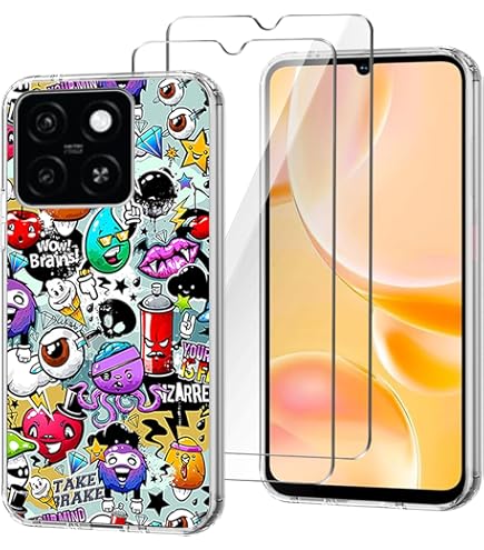 Funda Cristal Templado Para ZTE Blade V70 Max 4G HuiYouMY Con