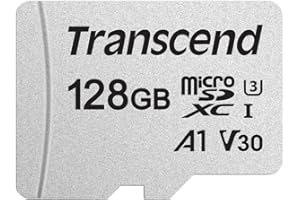 Transcend USD300S | 128GB MicroSD card | UHS-I U3/ A1, 100/40 MB/s (TS128GUSD300S)