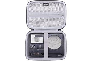 L LTGEM LTGEM Case Compatible with Stylophone Beat Compact Stylus Drum Machine & S1 Synthesizer(Inside: 7.8" x 5.3" x 1.7"), Case Only