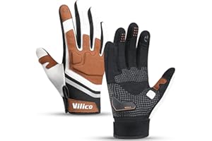 Vilico Guantes Moto Verano Hombre Protecciones En Nudillos Dedos, Antideslizante,Pantallas Táctiles, Guantes tácticos para Airsoft, Motocicleta,Caza, al Aire Libre