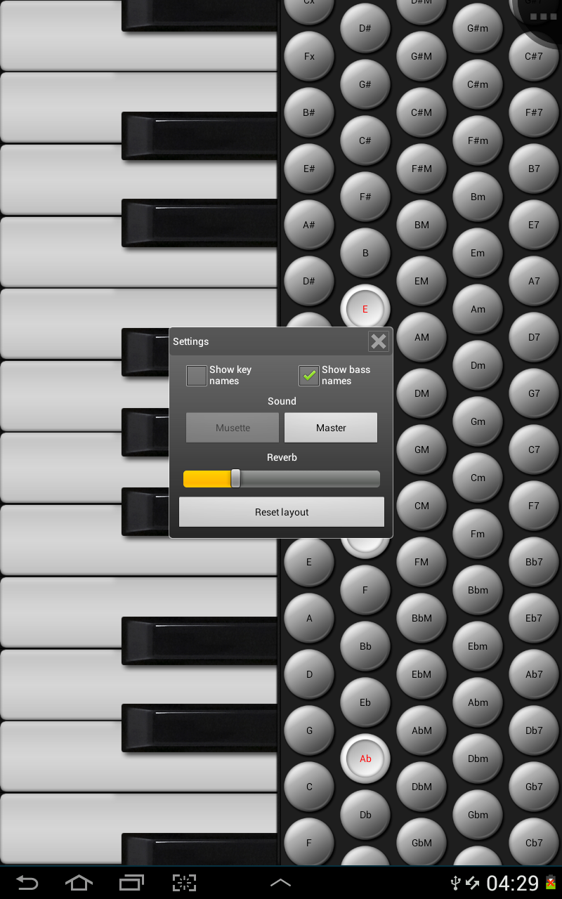 Piano Accordion Amazon.de Apps für Android