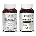 Blubein Essential Zen combo| Multivitamin with 37 Vital Ingredients 60N|Ashwagandha Extract with 5% withanolides | for better Sleep & Performance
