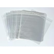 cellophane greeting card sleeves Miraclekoo 100Pcs 5-1/2 x 7-1/2 Inch Clear Plastic Self Sealing Cello Bags -Fit 5x7 Inch Cards w/Envelope Toploaders A6 A7 Photos Cookie : Health & Household aroma barriers Plastic Sleeves for Cards |