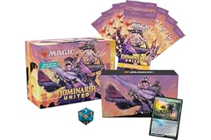 WIZARDS OF THE COAST Magic: The Gathering Dominaria United Bundle, 8 Set Boosters & Accessories (Versione Inglese)
