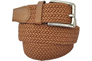 LisaModa Unisex Stretch Flechtgürtel in vielen Farben