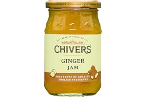 Chivers Ginger Jam Lot de 6 confitures anglaises authentiques pour les amateurs de gingembre 340 g