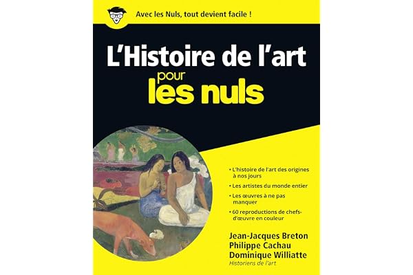 L'Histoire de l'art Pour les Nuls: | impressionisme, cubisme, art moderne, antiquité