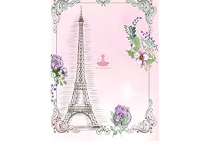 Sketch book: Paris cover (8.5 x 11) inches 110 pages, Blank Unlined Paper for Sketching, Drawing , Whiting , Journaling & Doodling: Volume 1 (Paris ... Extra large (8.5 x 11) inches, 110 pages)