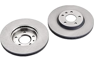 Blue Print ADG043166 Brake Disc Set (2 Brake Disc) front, internally ventilated, No. of Holes 5