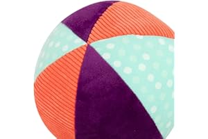 B. toys by Battat toys BX1566Z Babyspielzeug Weicher Ball aus Stoff mit Glockengeräusch, Motorikspielzeug – Activity Spiel Baby Spielzeug ab 0 Monate, Bunt, Einheitsgröße