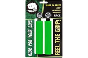 Ridefyl | Puños de Bicicleta Serie Race | Accesorios Bicicleta | Ciclismo | Deporte | Adultos | Unisex | Talla Única | Fabricado en España