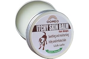 OOMEO Itchy Skin Balm for dogs 100% natural for itchiness, irritated skin, soothing cream - 30ml