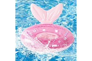 ZSYIULIA Baby Float 6-12-18-36 Months, Inflatable Baby Swim Ring with Safety Seat | Toddler Swimming Float for 1 2 3 Year Old, Soft Padded Design, Bath & Pool Accessories