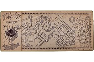 Cinereplicas Harry Potter - Tapis de bureau Carte du Maraudeur - 80 * 35 cm - Licence Officielle