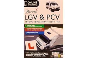 DRIVING TEST SUCCESS LIMITED The Complete LGV & PCV Theory & Hazard Perception Test Online Training|1|1+|6 Months|Browser Access|Download