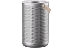 Smartmi Purificateur d'air P2 Sans fil haute Efficacité avec filtre HEPA13 Jusqu'à 50㎡ CADR 260m³/h 18dB 45W Avec lampe D'atmosphère APP Connectée et Surveillance en Direct Argent