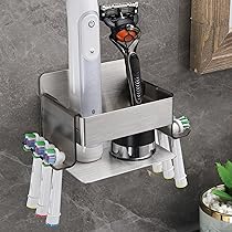 OETAMS Porte Brosse à Dents Mural, Support Brosse A Dent