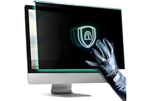 VINTEZ Acrylic 24 Inch Computer Privacy Screen Filter Compatible With 24 inch iMac (2021, 2022, 2023, 2024, M1, M3, M4) - 21.5" x 12.6" (547 x 320mm) - Monitor Frame Hanging Type