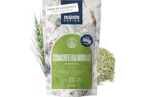 ‎MONTE NATIVO Ackerschachtelhalm Monte Nativo (300g) - Schachtelhalmkraut für die Zubereitung von Schachtelhalmtee - Tee lose 100% natürlich und ohne Zusatzstoffe - Aromatischer Kräutertee