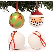 Baker Ross Weihnachtsbaum Bastelset Aus Holz – 2er-Pack, Zum Bemalen, Inkl. Ständer & Schnur