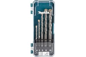 Makita D-72877 TCT zestaw wierteł 5-częściowy prosty