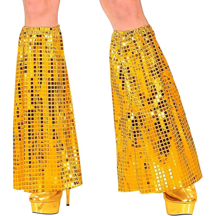 Churuso Jambières à Paillettes - Taille Unique - Pour Fête 80s - Femmes Et Filles - Multiple Couleurs
