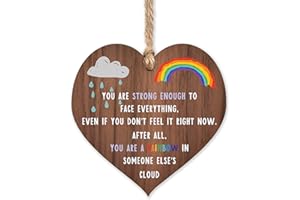 MANTA MAKES Rainbow gifts | Rainbow in someone else’s cloud | thinking of you - miss you gifts for best friend Keyworker | cheer up gifts | inspirational gifts for women