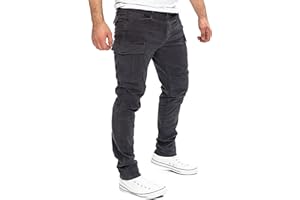 Yazubi Jayden - Herren Cargo Hose - Baumwoll Cargo Jeans
