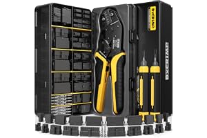 DxCRIMP Krimptångsats Micro-Fit 3,0 mm, Höljen och Kontakter 2–20-pol (30–20 AWG/0,05–0,5 mm²) med Spärrkrimptång och Stiftut