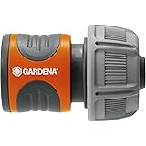 GARDENA Schlauchverbinder für 19 mm (3/4 Zoll) Schlauch: Steckverbinder für den Schlauchanfang, wasserdicht, gerillte Griffmu