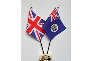 1000 Flags Hong Kong 1959 to 1997 & UK Friendship Flag Display, 16cm x 10cm (6 x 4), Multicolor, Polyester, Wall Mount, Outdoor, Patriotic Occasions