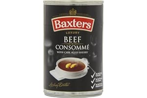 Baxters Luxury Beef Consomme Soup 400 g (Pack of 12)