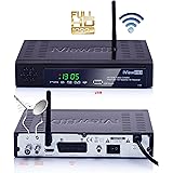NEW FULL HD Combo Freeview HD + Satellite HD Built in WiFi Receiver Compatible for Freesat and Sky Dish + USB HD Recorder, Di
