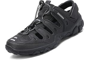 SAGUARO Homme Femme Sandales Respirantes Antidérapant Sport Outdoor Sandales de Trekking & Randonnée