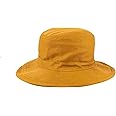 PrimeBox Cotton Classic Packable Beach Outdoor Bucket Sun Hat for Men Women Adult Teen Summer Breathable Sun Protection Pack of 1pcs Hat (Brown)