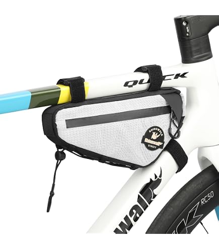 Rhinowalk Sacoche De Cadre Vélo Étanchéité Totale – Version XL 2,1 L – Idéale VTT & Route