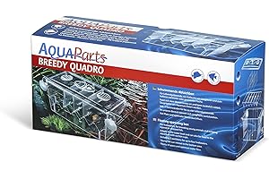 Aquaparts Breedy Quadro Ablaichkasten Aufzuchtbecken Quarantänebehälter Quarantänebecken Ablaichstation Zuchtbecken für kleine Fische und Garnelen zur Isolation oder Quarantäne bei Krankheit