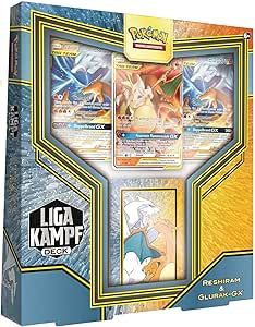 Pokemon Pokemon Trading Card Game Liga Reshiram Glurak Gx Battle Deck German Amazon De Toys Games