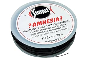 FLASHMER Amnesia Black 50lb 50m Memory Free Mono