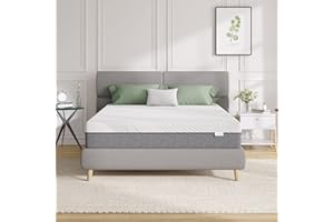 Novilla Materac 160 x 200 cm, podwójny materac z pianki memory, wysokość 18 cm, materac z pianki memory, średnio wytrzymały - doskonałe podparcie, certyfikat Öko-Tex