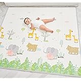 SUPERBE BEBE Tappeto Per Bambini e Neonati Reversibile e Non Tossico, Pieghevole e Impermeabile in Schiuma. Per la Cameretta,