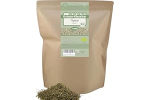 ‎DIRECT&FRIENDLY direct&friendly Bio Thymian aus Griechenland | handgeerntete Premium-Qualität | getrocknet und gerebelt | Gewürz oder Thymian-Tee (500 g)