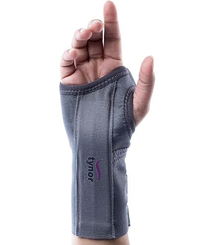 Bort Wrist & Thumb Splint – Removable Support For Carpal Tunnel, Fractures, And Pain (Blue, Large, Left) - View #11