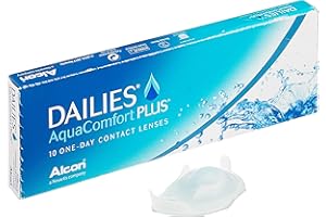 ‎DAILIES DAILIES AquaComfort Plus Tageslinsen weich, 10 Stück, BC 8.7 mm, DIA 14.0 mm, -1.25 Dioptrien
