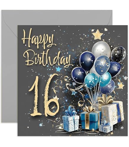 16th Birthday Card Son / Happy 16th Birthday Son / For Him Born In 2009 - Foto 12