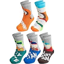 Bunte Socken United Labels 5 Paar Sesamstraße Socken für Herren 2025