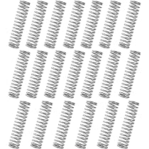 Molle Di Compressione In Acciaio Inox 304 - 20 Pezzi, Diametro 3 Mm