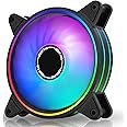 EZDIY-FAB Moonlight RGB Case Fan 120mm-1pack-ONLY Compatible to Fan HUB