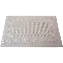 Tapis De Bain Carenesse 2 Pièces 50x70cm - Coton Öko-Tex - Qualité Hôtelière
