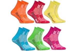 Rainbow Socks - Ninas Calcetines Antideslizantes de Deporte Brillantina